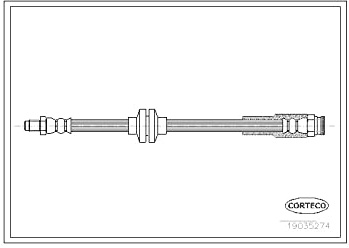 Corteco 19035274 Brake Hose