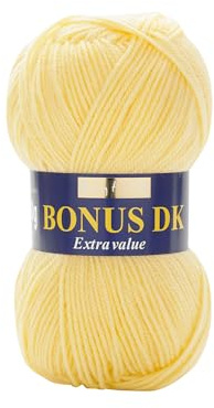 Hayfield Bonus DK Double Knitting, Primrose (957), 100g by Sirdar