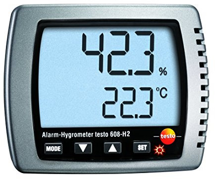 testo 608-H2 Luftfeuchtemessgerät (Hygrometer) 2 % rF 98 % rF Taupunkt-/Schimmelwarnanzeige