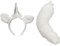 Elope Einhorn Haarreif & Schwanz Kostüm Zubehör-Set