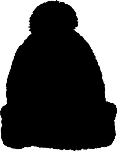 Woolrich Acryl-Schalldämpfer. Tragen Sie 3-Wege-in-1! Hut-Schal-Kapuzenpullover, Schwarz, Einheitsgröße