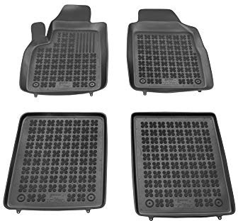 MDM Gummimatten für FIAT Panda II (169) 2003>2012 Passform, Fussmatten mit hohem Rand 5 cm, cod. 3D 5362