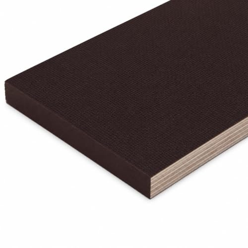 Siebdruckplatte 18mm Zuschnitt Multiplex Birke Holz Bodenplatte (60x120 cm)