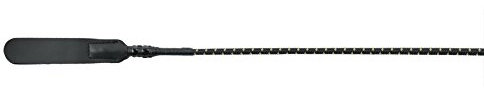 WHIP & GO „Klatsche Dressurgerte, schwarz/beige, Länge 120 cm