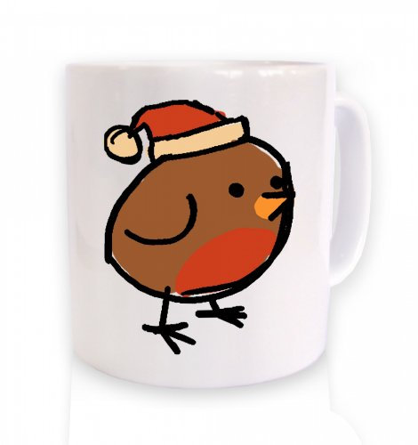 Weihnachten Robin Tasse