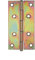 Alberts 361181 Scharnier | schmal | Edelstahl | 64 x 34 mm