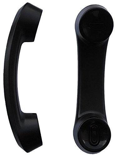 The VoIP Lounge Replacement Handset Black for Avaya 1400 & 1600 Series Phones 1403, 1408, 1416, 1603, 1608, 1616
