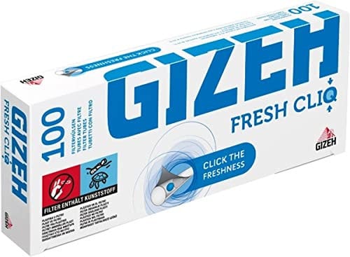 Gizeh 1000 (10 x 100) Fresh CliQ (Sleeves, Filter Sleeves, Cigarette Tubes)