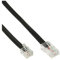InLine 18868 Câble modulaire RJ45 vers RJ11 mâle/mâle 4 cœurs 15 m