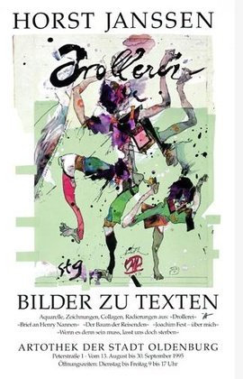 Germanposters Horst Janssen Drollerei Poster Plakat Kunstdruck
