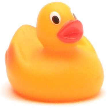 Duckshop I Badeente I Quietscheente I Ente Janka - 6 cm I inkl. Badeenten-Schlüsselanhänger im Set