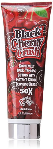 Fiesta Sun Black Cherry Crush Dark Supremely Dark Tanning Lotion mit Bronzing Beads 236ml