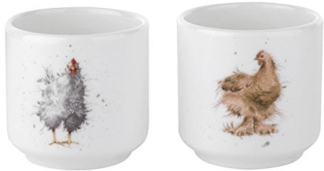 Portmeirion Home & Gifts Egg Cups S/2 (Chickens)