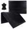 eFabrik Tablet Custodia per ASUS ZenPad 10 Z300C 10.1' Cover di Protezione Sleeve Accessori Case Sleeve Vera Pelle Nero