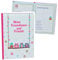 Meine Freunde Buch - Eulen & Blumen - für Kinder & Erwachsene - dick gebunden für Schulfreunde Poesie A5 Hardcover - Freundebuch Poesiealbum Kinder Schule