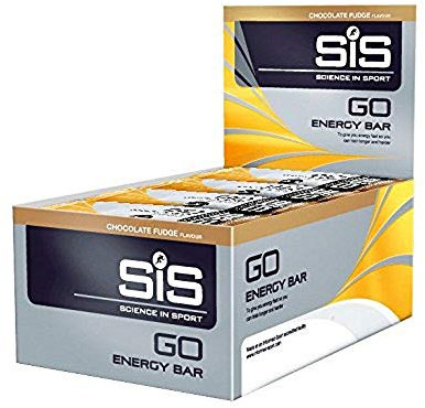 Science in Sport Go Energy barritas energéticas ciclismo alta en carbohidratos, sabor chocolate, 25 gr de carbohidratos, Barra 40 gr, Paquete de 30