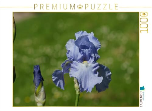 CALVENDO Puzzle Hellblaue Lilien | 1000 Teile Lege-Größe 64 x 48 cm Foto-Puzzle für glückliche Stunden
