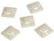 Supporto Autoadesivo 30x30mm per Fascette 100 Pz Beige