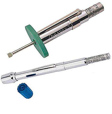 Draper 27298 TG92 Tyre Tread Depth Gauge and Draper 51536 TPGE Tyre Pressure Gauge