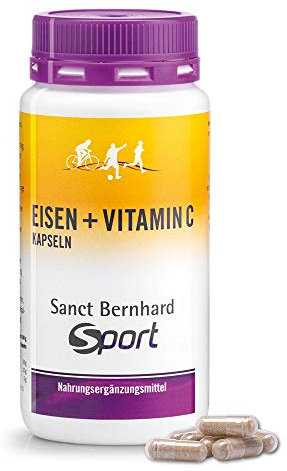 Sanct Bernhard Sport Eisen-Vitamin-C-Kapseln 180 Kapseln