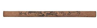Gewa Rainmaker - 100 cm länge - 100% gerader Korpus - Bambus - Kontrollierter langanhaltender Sound - Höhlenmalerei Design auf Korpus - Naturholz hell