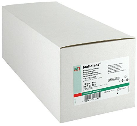 MOLLELAST Binden 10 cmx4 m steril einz.verpackt 20 St