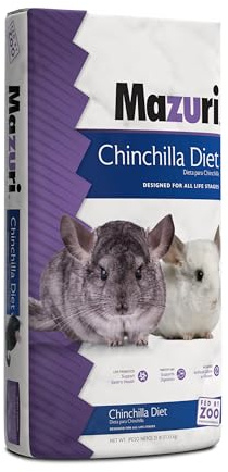 Mazuri | Chinchilla Diet | 25 Pound (25 lb.) Bag