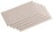 Meister 645416 - Foglio di feltro adesivo, 100 x 200 mm, 5 pezzi, colore beige