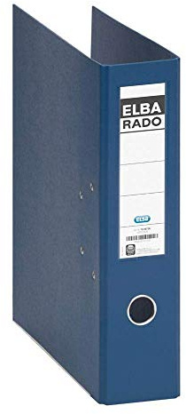 ELBA rado plast Kunststoffordner 8,0 cm blau