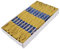 24 Docken Stickgarn je ca. 8m / Sticktwist 100% Baumwolle Stickerei verschiedene Farbwahl, Farbe :6752 gold