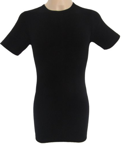 HERMKO 63847 Herren Funktionsshirt extralang (+10 cm), Größe:D 10 = EU 4XL, Farbe:schwarz