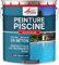 Peinture Piscine Bassin Béton ARCAPISCINE Ciment Décoration Imperméable Bleu Blanc Gris Grise Jaune Sable Noir Vert - 10 L Gris Basalte - RAL 7012 - ARCANE INDUSTRIES