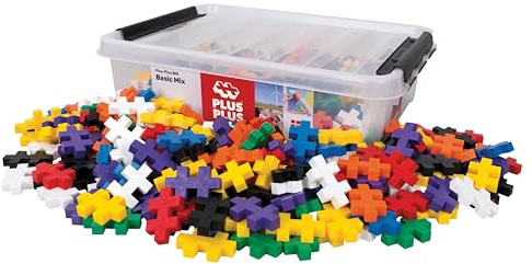 PLUS PLUS Big 200 Piece Tub - Large Building Blocks for Toddlers