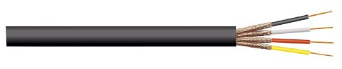 High Quality 4 Core Individually Screened Cable, Grey
