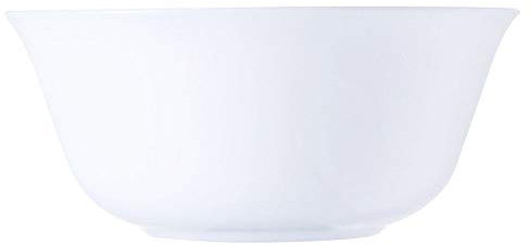LUMINARC Müslischale 300ml Carine White Glasschale Suppenschale Frühstück kleine Schüssel weiß