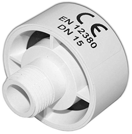 Durgo Belüftungsventil DN15 1/2 Zoll Aussen-Gewinde Sifon Siphon Rohrbelüfter