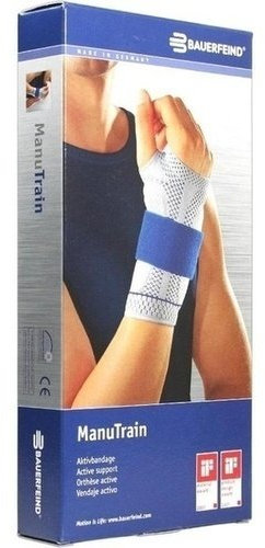 MANUTRAIN Handgelenkbandage links Gr.4 natur 1 St
