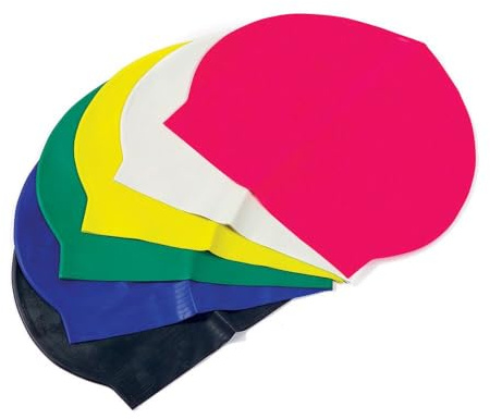 Colorful Latex Swimming Cap for Swimming Pool