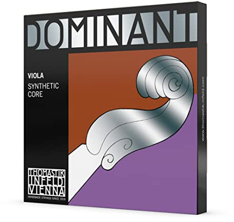 Thomastik 637090 Saiten für Viola Dominant Nylonkern, Satz mittel Mensur 395 mm / 15.5 Zoll