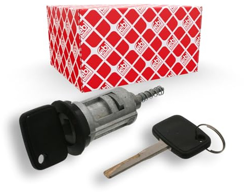 febi bilstein 02743 Schließzylinder für Zündschloss, mit Schlüssel, 1 Stück | Kompatibel mit: OPEL ASCONA C, ASCONA C CC, CALIBRA A, OMEGA A, OMEGA A Caravan, OMEGA B, OMEGA B Caravan, SENATOR B