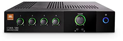 JBL Professional CSMA180 Commercial Series 80-Watt Powered Audio Mixer/Amplifier