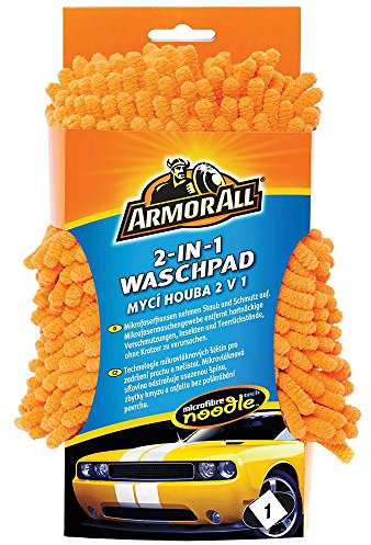 ARMOR ALL 2in1 Mikrofaser-Waschpad GAA40058GC, weich, sanft, nicht kratzend + fusselfrei