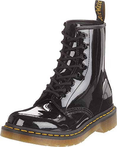 Dr. Martens 1460 Patent Stivaletti, Donna, Nero, 36 EU