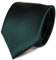 TigerTie Herren Krawatte – Klassische 8 cm Satin-Krawatte in grün dunkelgrün tannengrün einfarbigem Design, ideal für Geschäftstermine, festliche Anlässe und die Freizeit