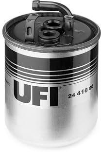 UFI Filters, Filtro Gasolio 24.416.00, Filtro Carburante per Ricambio, Adatto ad Auto, Applicabile su Diversi Modelli Mercedes Benz