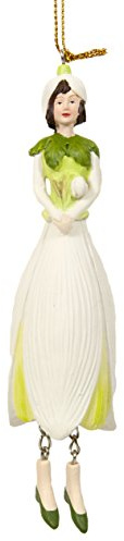 Schneeglöckchen Elfen-Feefigur zum Hängen Flower Fairy Figur Dekofigur - Rosemarie Schulz Heidelberg