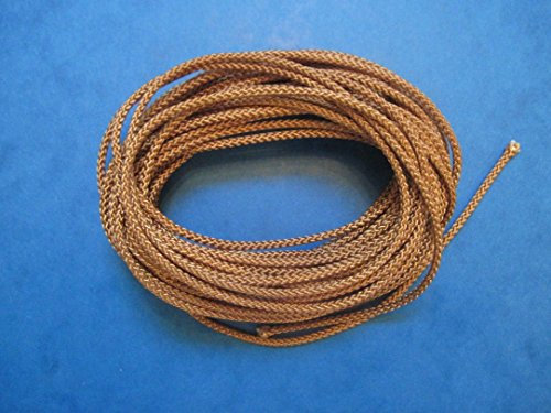uk-blinds 2.8MM QUALITY VENETIAN BLIND CORD CARAMEL (10 METERS, CARAMEL)