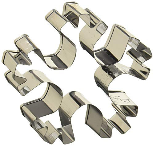 Birkmann, Ausstechform Eiskristall, Edelstahl, 5 x 3 x 2 cm