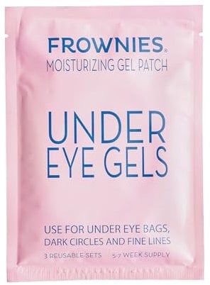 Frownies, Eye Gele, Under Eye Treatment & Augenlid, 3 wiederverwendbare Sets