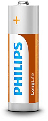 Philips R6L4F AA zinc-carbone Batterie